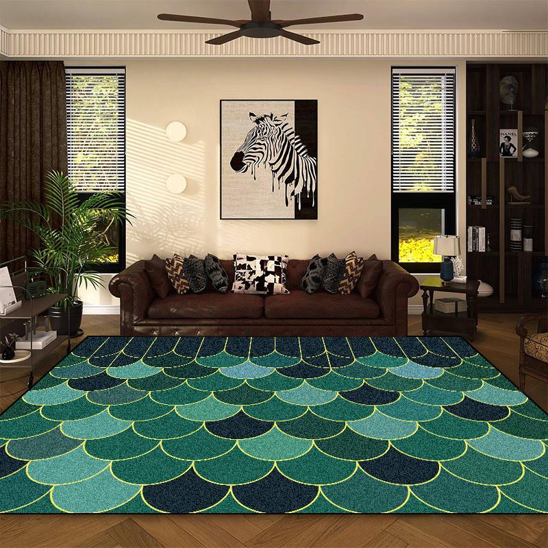 Colorful Ethnic Vintage Carpets Bohemian Living Room Decoration Large Area Rugs Washable Floor Fluffy Mat for Bedroom Bedside