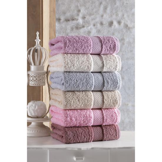 50X85 Orient Towel Set of 6 100% Turkish Cotton