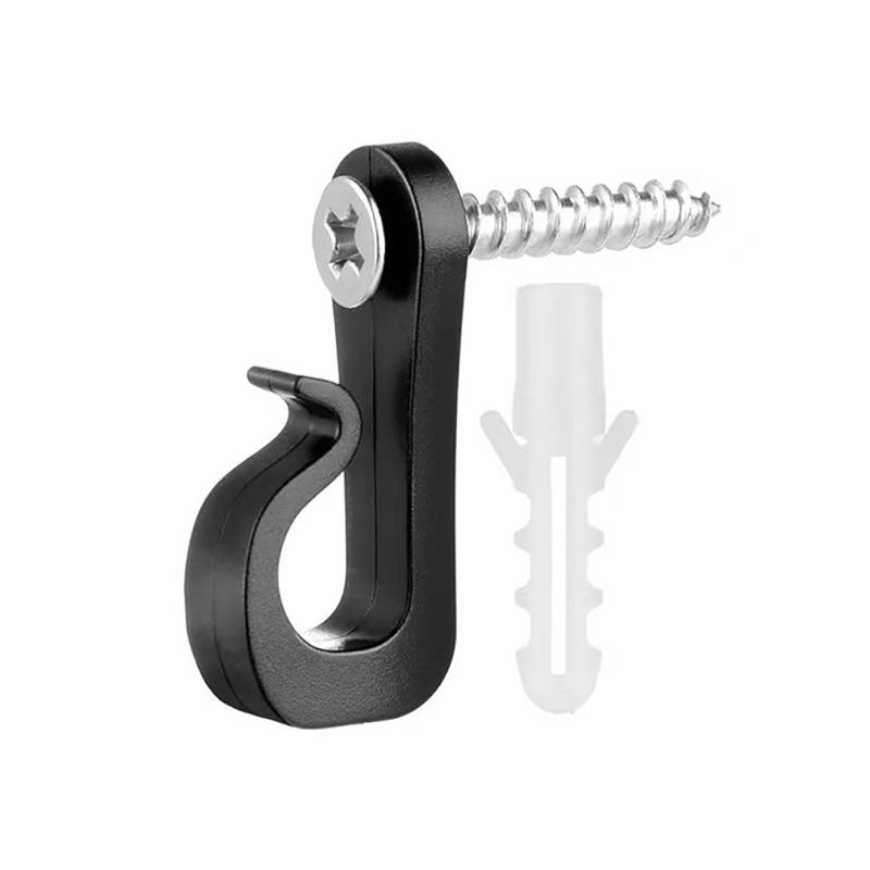 Practical Sturdy Plastic Gutter Hook Portable Accessory for Outdoor Use for Hanging Designs Christmas Light and More