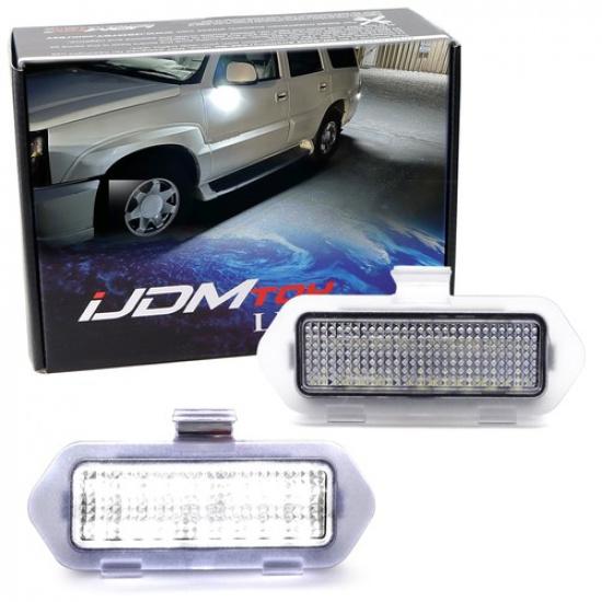 Белые светодиодные подсветки под зеркала для 03-06 Chevy Silverado Suburban GMC Sierra
