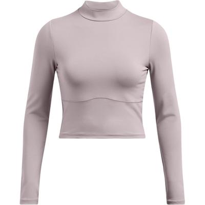Meridian Fashion Comfortable Quick-Dry Pullover Long Sleeve Cropped Regular T-Shirt Women Tops Lithe-Gray 1380773-015