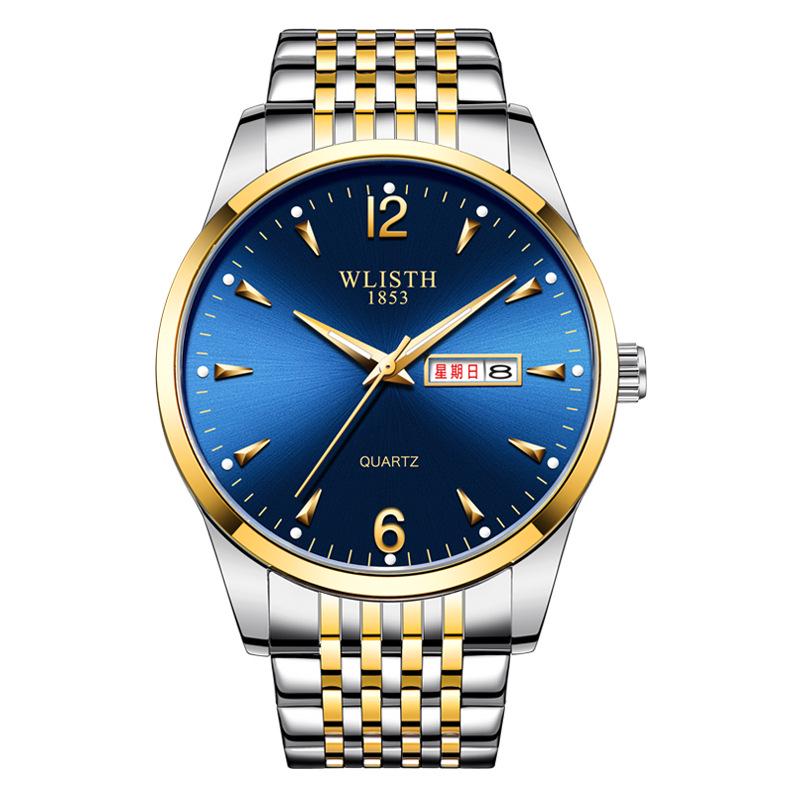 New Top Brand Men's Watch Waterproof Luminous Calendar Quartz Digital Disk Fashion Luxury Watch