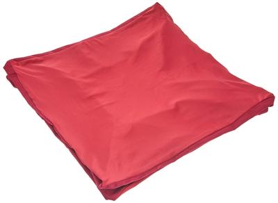 Flex Sales Bead Cushion Cover Single Item Wine Red Cube Intermediate Size Between M and L Replacement Cover Earth Color PCM-6019CWRD