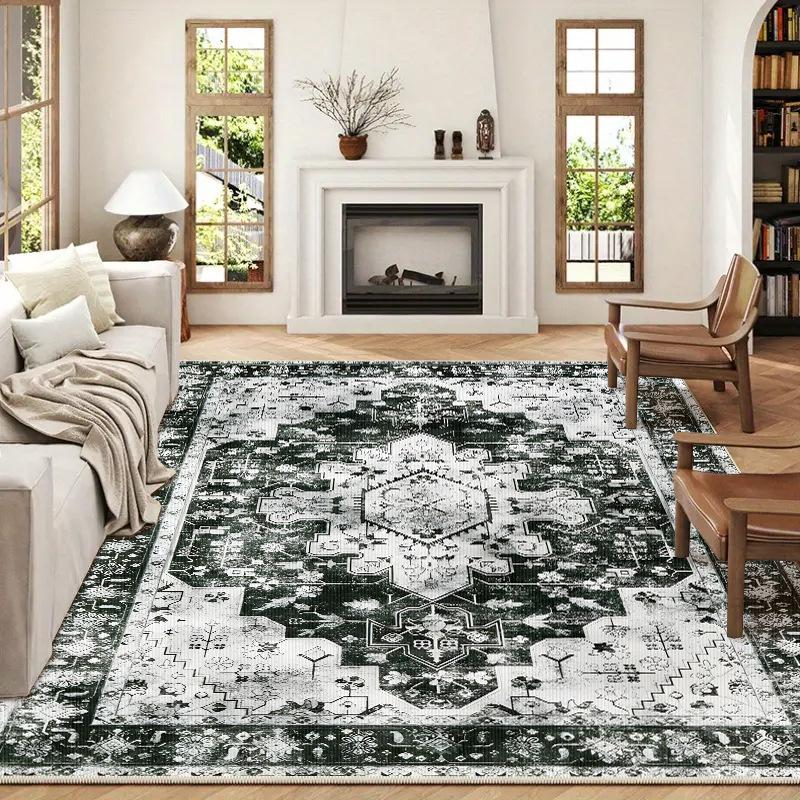 

Персидский этнический стиль ковер гостиная журнальный столик коврик украшение спальни ковер у кровати 80*120cm