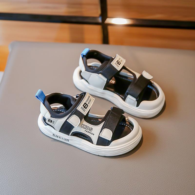 23-36 Детская модная тенденция на липучке Спортивная и повседневная обувь Сандалии — фото 13