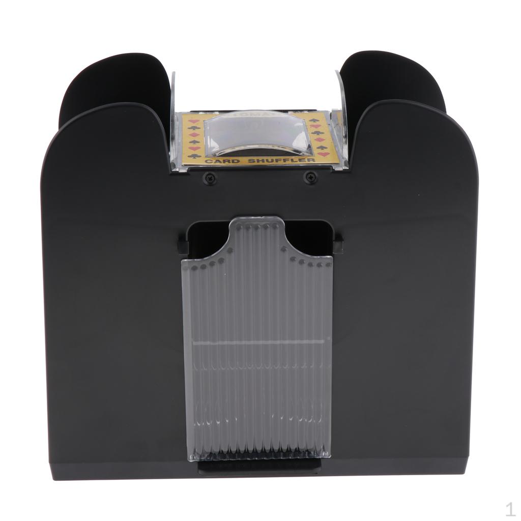 Six Deck Automatic Card Shuffler, Electronic, Automatic, Battery Operated
