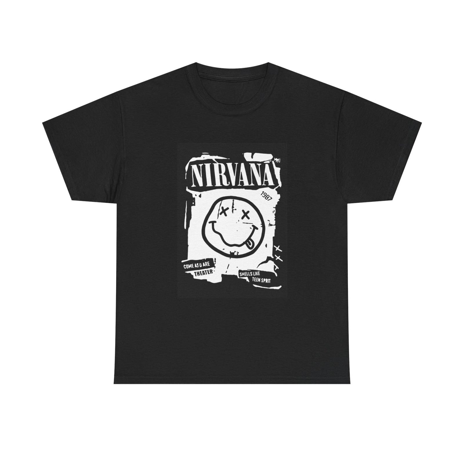 Men s and Women s T-shirts Nirvana XS