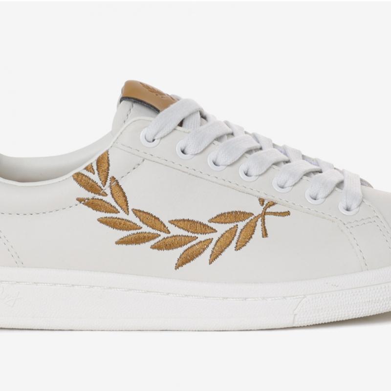 Fred Perry Unisex Leather Shoes B721 Leather Branded Sfpu2315351 254