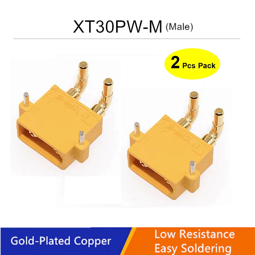 XT60 PW XT60PW XT30PW XT30 XT60E-M/F Connector Plug Socket Female Male for Drone RC Helicopter Li Lithium Ion Battery Amass CE