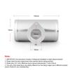 76mm 3inch Turbo Aluminum Flange Pipe For GD-RS FV RZ BOV Blow Off Valve Adapter L=150mm