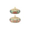 Pan Incense Burner Painted Copper Stove Flat-bottomed Incense Burner Household Indoor Aromatherapy Supplies Office Yoga Tools
