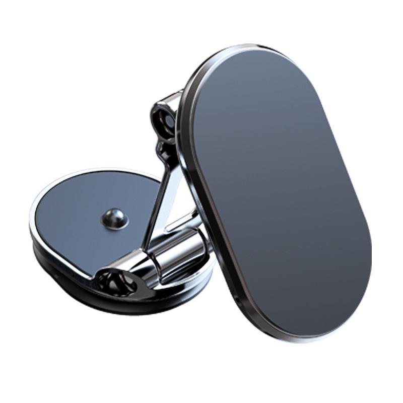 720° Rotating Car Phone Holder with Magnetic Suction & Multi-Axis Alloy Support