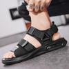 Summer Breathable Mesh Men Shoes Sandals New Cowhide Shoes Leather Antiskid Sandal Men's Shoes Sandalias Hombre Chaussure Homme