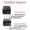 Digital To Analog Audios Converter 3.5mm Suitable For TV Audios Digital Coaxial Toslink Fibers Analog Output Converter