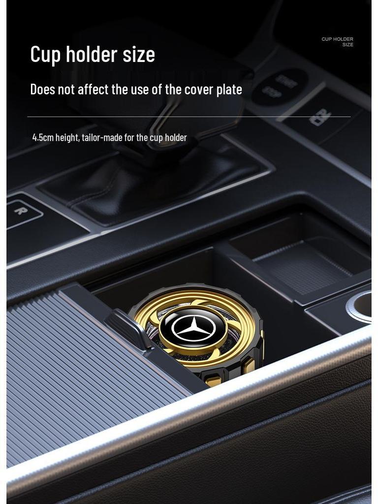 Mercedes-Benz Car Aromatherapy Deodorizer: Scented Ornament Paste for E, C, A, S-Class, GLA, GLB, GLC Models