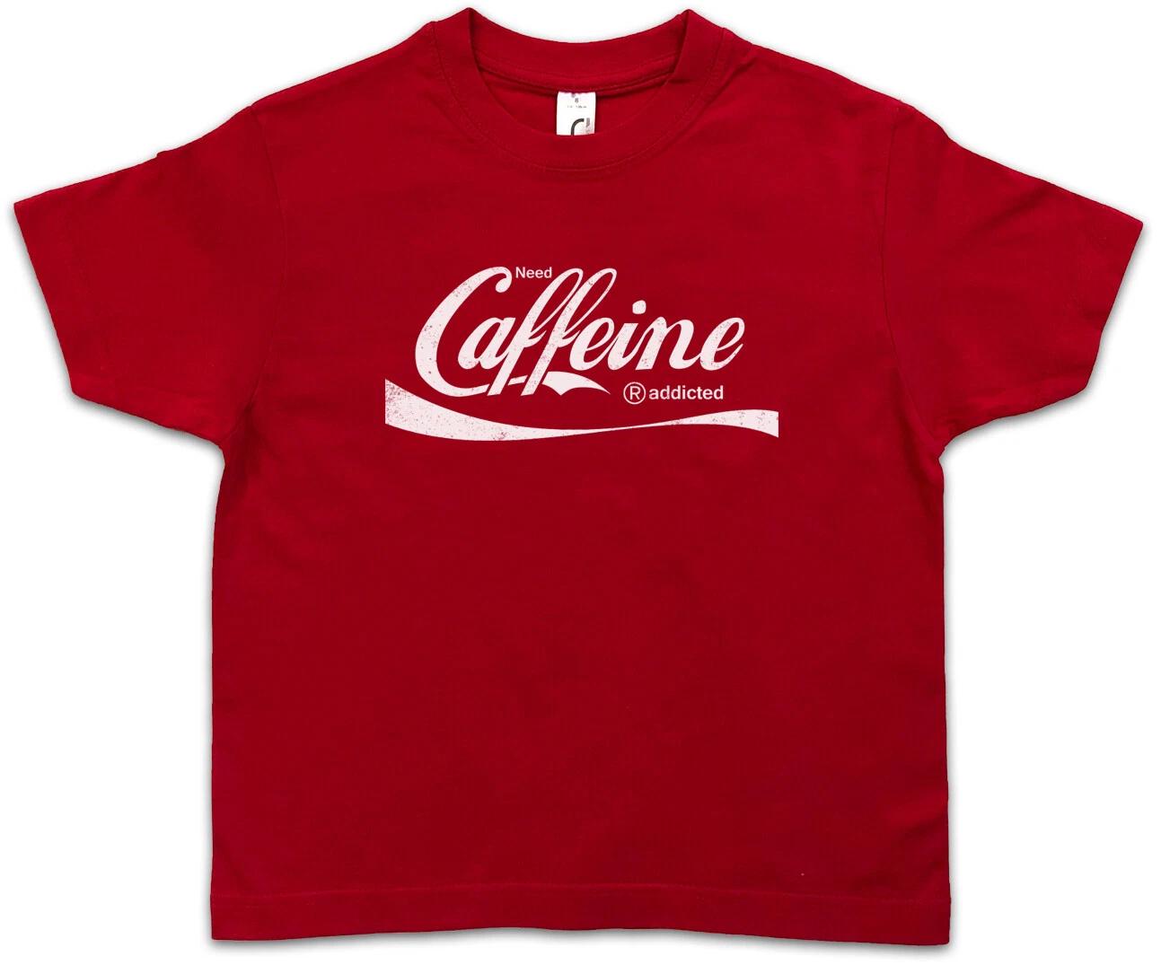 NEED CAFFEINE Kids Boys kids boys T-Shirt Cola Love Caffeine Cafeine 100