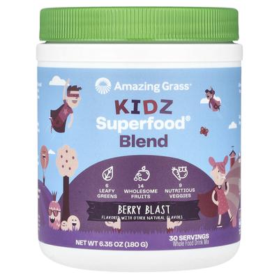 Kids Superfood, Berry Blast, 6.35 Oz (180 G)