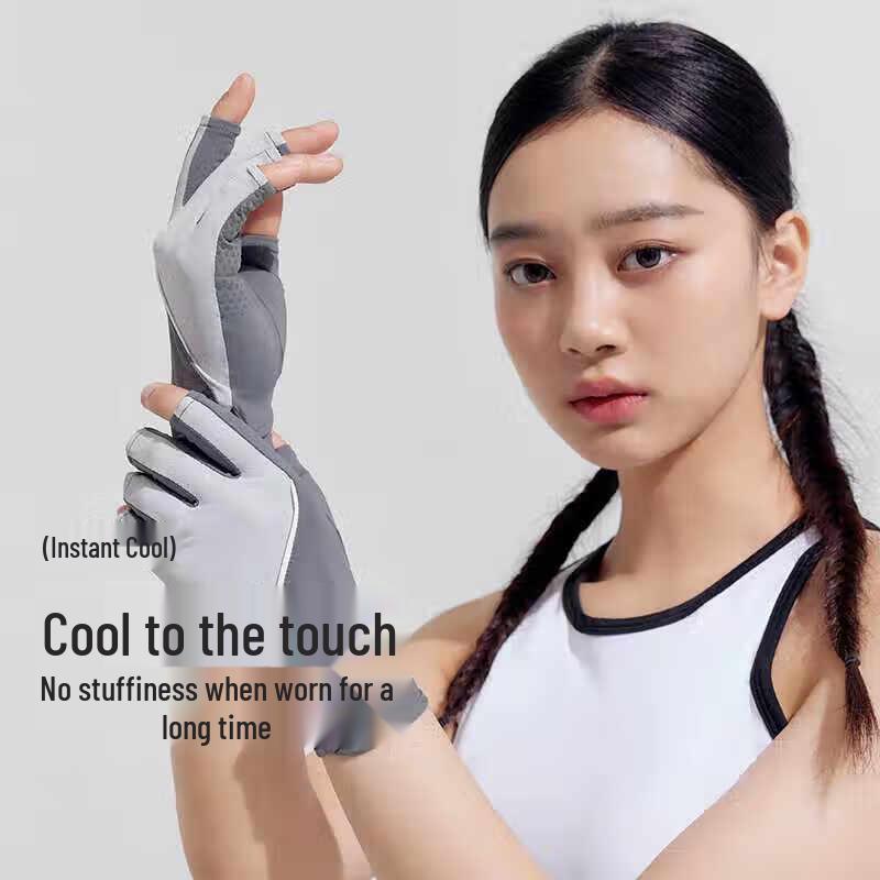 VVC MAX Fingerless UV Protection Cooling Gloves