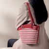 2024 Summer New Niche Single-Shoulder Underarm Bag, Fashionable Commuting Bridal Wedding Handbag, Portable Basket Bag