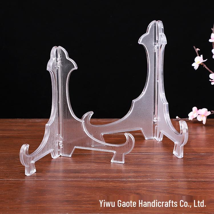 Photo Studio Plate and Frame Display Stand for Crystal Prints, Medals, Certificates, and More