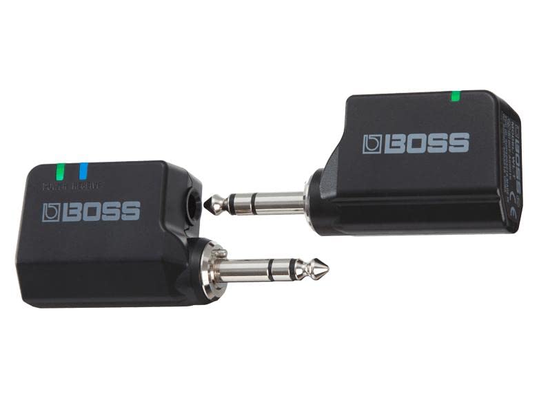 BOSS Guitar Wireless System with Cable Tone Automatically Establishes Optimal Wireless Up To 7 Hours of Playback Via USB for and Electronic