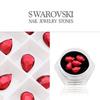 Swarovski Droplet Flat Scarlet Nail Art Fancy Stone 5pcs DSJAF-2303-SC