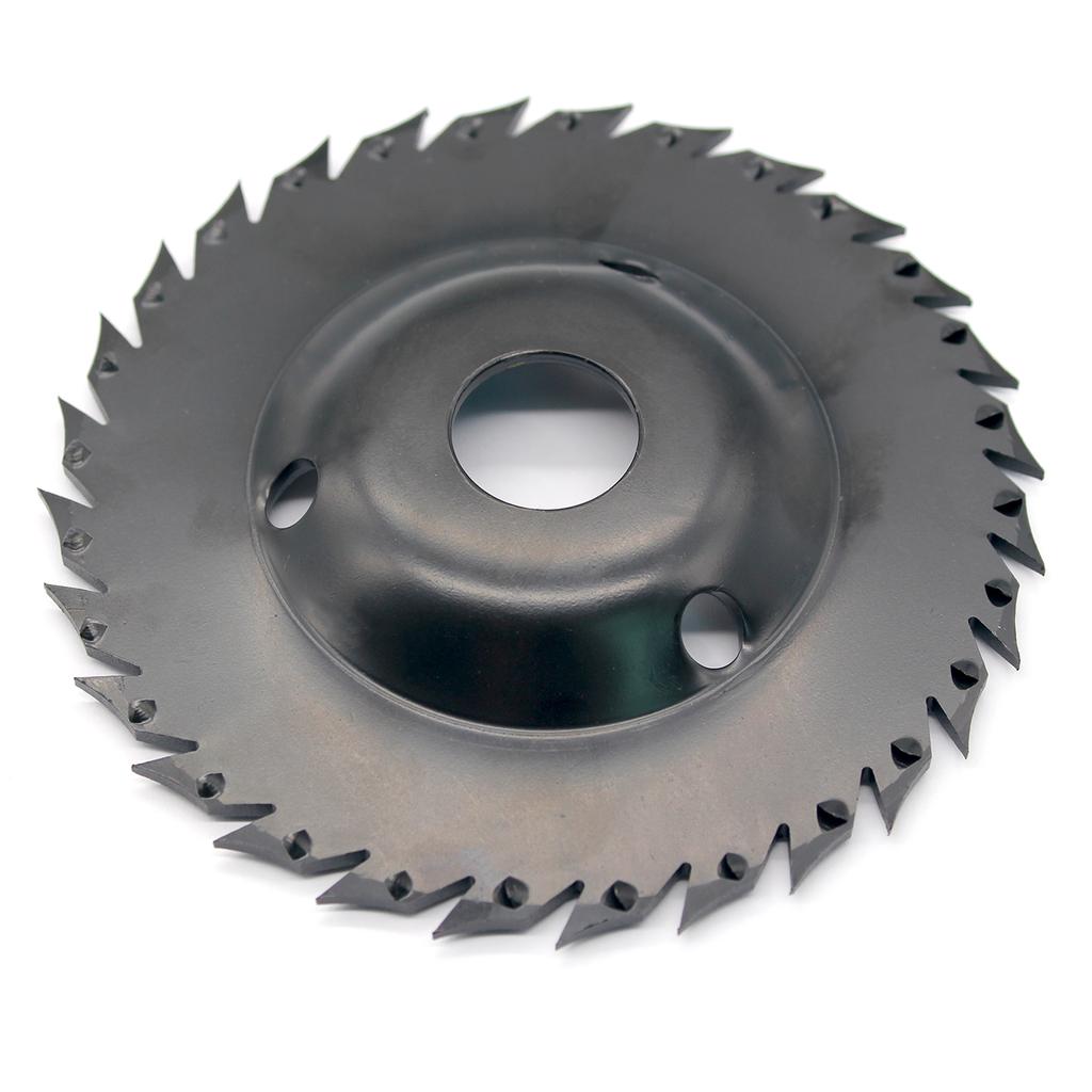 KKmoon 1 buc Disc de șlefuit polizor unghiular 28 dinți Disc abraziv pentru prelucrarea lemnului