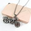 Collana Ciondolo Moto Audace Europea & Americana 2026 - Nuovo Portachiavi Creativo di Grande Successo in Stile Street Americano