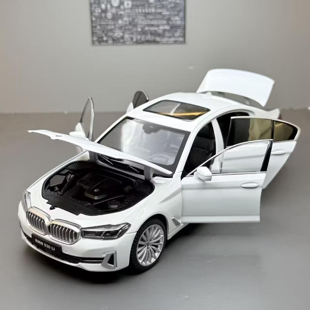 1/18 BMW 5er 530i 530LI Legierungs-Automodell Diecast Metall Luxusfahrzeuge Automodell Hochsimulations-Sammlung Kinderspielzeug Geschenk