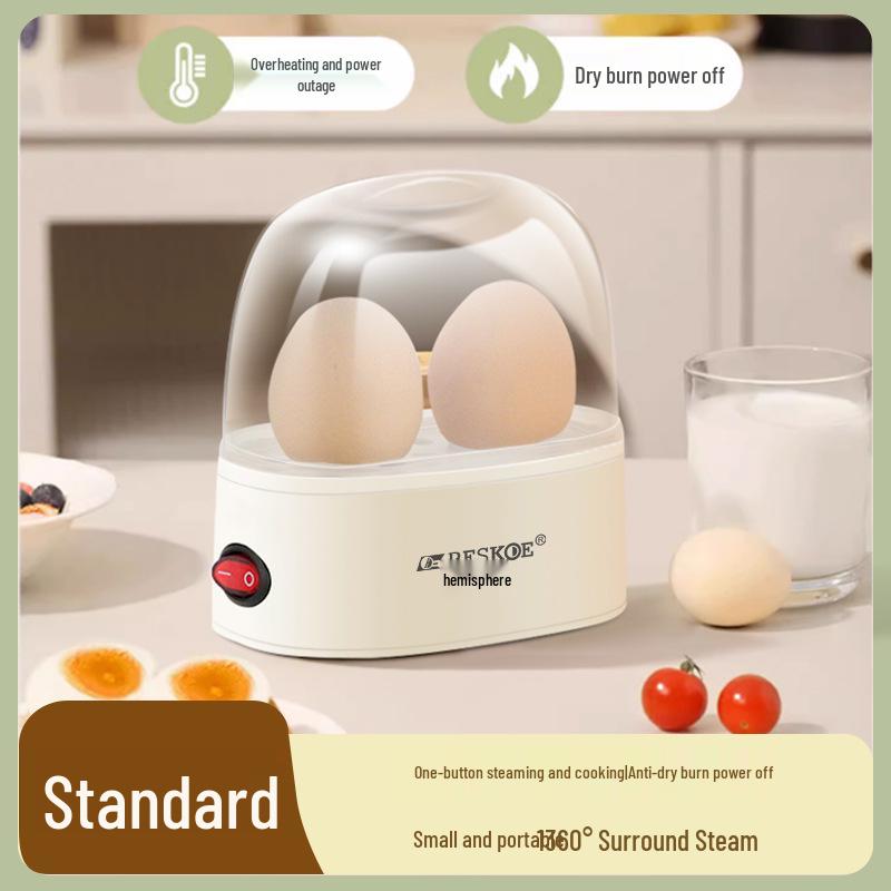 

Автоматическая полусферическая яйцеварка с защитой от сухого выкипания - Многофункциональная пароварка для яиц и заварных кремов