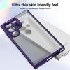 Transparent Soft Frame Hard PC Armor Phone Case For Samsung Galaxy S25 S24 Ultra S23 S22 Plus S20 S21 FE Camera Protection Cover
