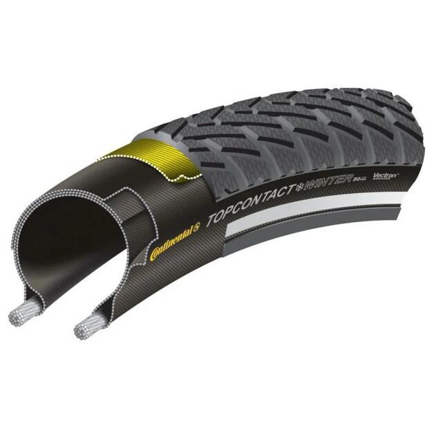 

Шина Continental Top Contact II Winter Premium Tubeless 700C x 35 городская 700C x 35