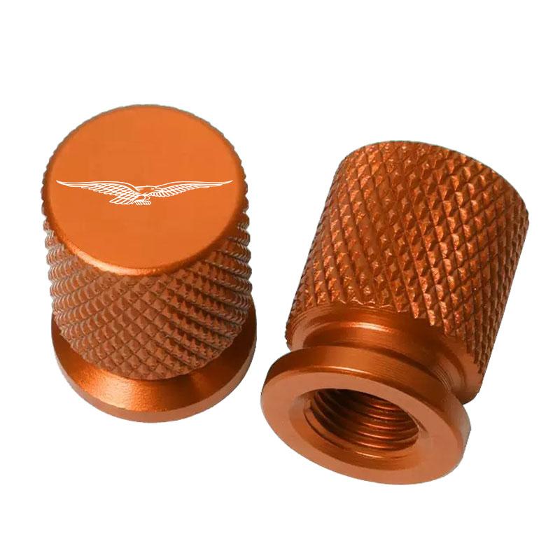 Motorcycle Wheel Tire Valve Caps Airtight Cover For Moto Guzzi V85TT V100 Mandello V7 Stone V85 V8S TT V7 V9 Audace Griso Breva