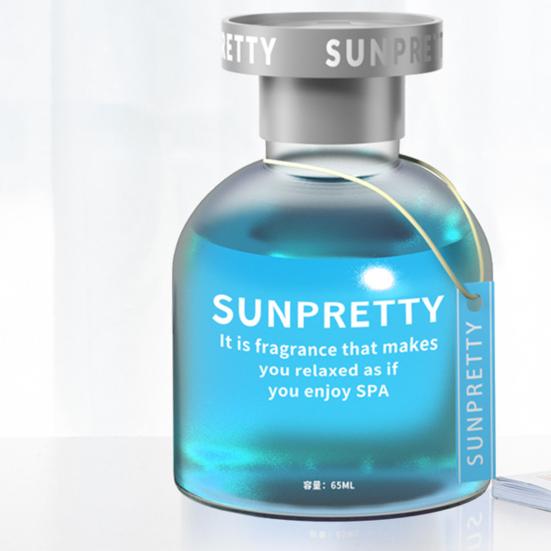 65ml plnitelný parfém do auta s různými vůněmi Skleněná lahvička se 7 vůněmi Parfém do auta pro domácnost