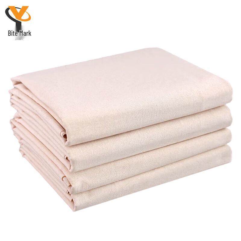 Белая ткань для чистки из чистого хлопка