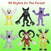 6 Stück/Set 99 Nächte im Wald Figuren Eule 99 Nächte im Wald Reh Eule Figur 99 Nächte im Wald Figur Spielzeug