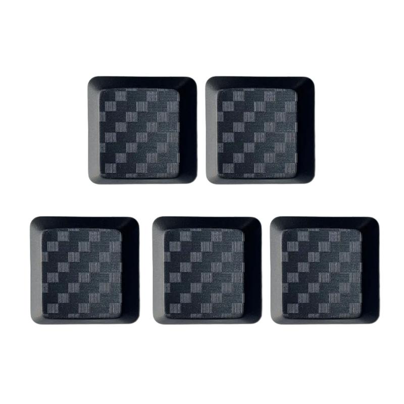DIY Customs Keyboard Keys 5Pcs Keycap Carbon Fiber Texture Nonslip Cover for G915/G813/G815/G913 TKL