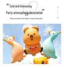 Matte Animal-Shaped Balloon Clips for Kindergarten Activity Decor