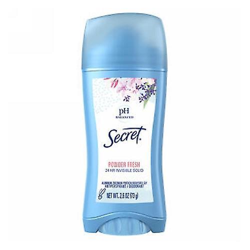 Secret Anti-Transpirant Deodorant Unsichtbar, Festes Puder Frische 2,6 oz (Packung mit 4)