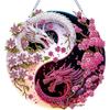 Animal Theme 2D Flat DIY Special Shape Hanging Diamond Art Kits Diamond Painting Set Diamond Art Pendant Wall Door Decoration