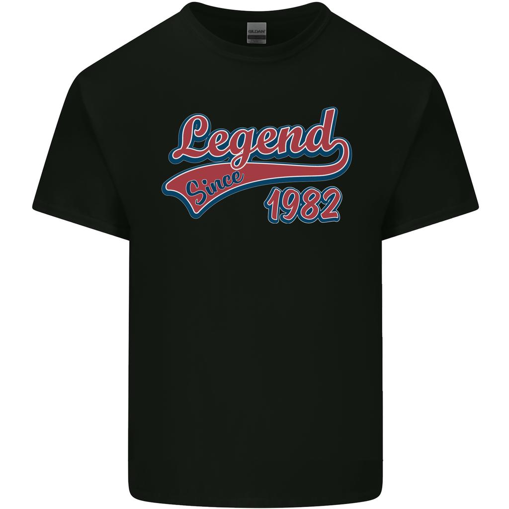 Legend Since 44th Birthday 1982 Unisexs Light Cotton TShirt