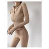 Sun Quick Drying Sports Coat Women's Tight Yoga Jacket Long Sleeve Zipper Jacket Running Fitness Women's Jacket