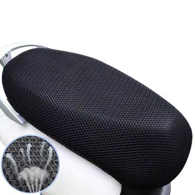 Motorcycle Seat Cushion Sun Protection Seat Covers Cooling Seat Cover 3D Honeycomb Breathable & Waterproof Seat Protector Mesh