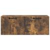 Wall Mounted TV Cabinet Smoked Oak 78.5 x 31 x 30 cm