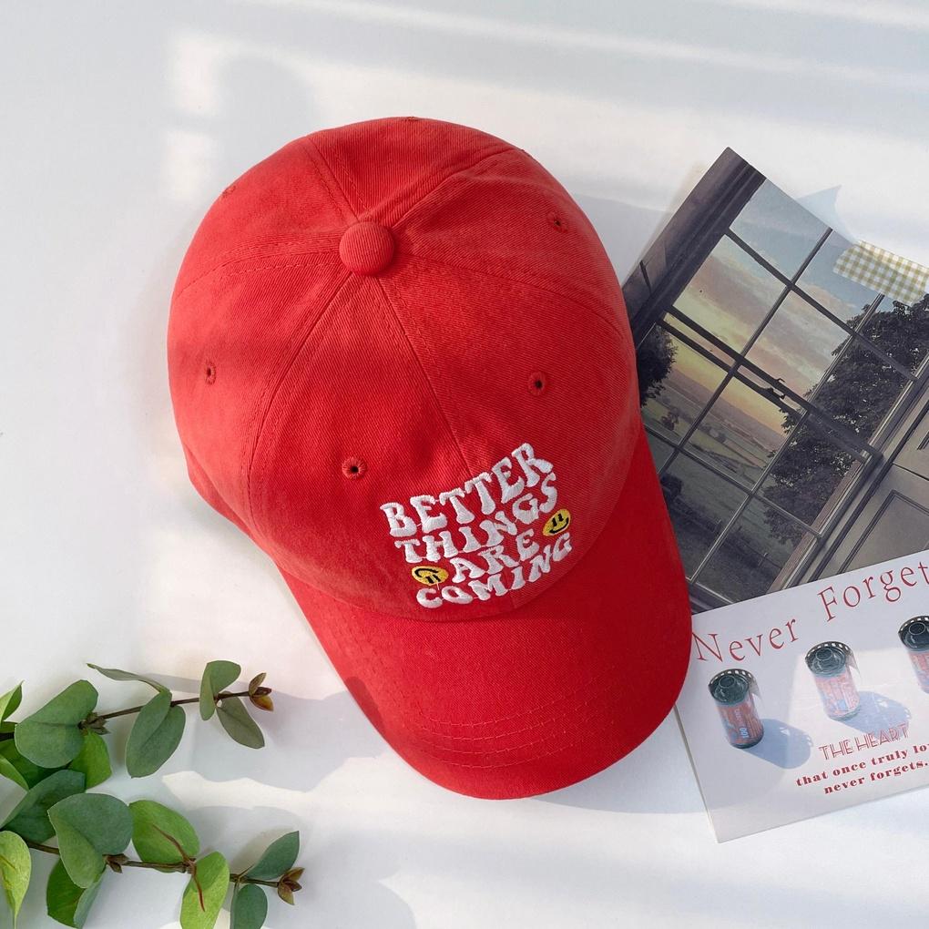 Women's and Men's Daily Berry Smile Ball Cap Baseball Hat