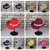 Wollene Western-Cowboy-Kappe Atmungsaktiver tibetischer Hut Coole Sonnenschutz-Ritterkappe Herren