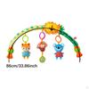 Baby Stroller Arch Toy for Babies Infants Soft Early Development Mobile Bunny