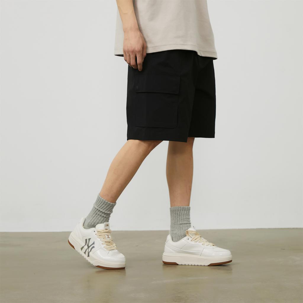 MLB Chunky Liner Crocodile Pattern Versatile Low-Top Sneakers Unisex sneakers White 3ASXCLX4N-50WHS