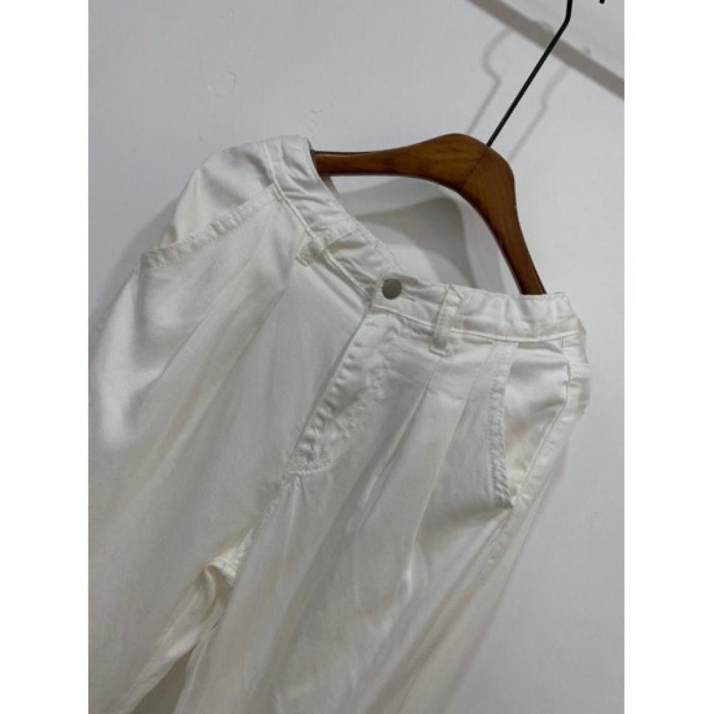 C S In The Room 3 4 Length Kimono pIn tuCk Hidden bandIng Wide pantS 4Color