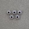 925 Sterling Silver Retro Lantern Spacer Beads for DIY Bracelets and Ornaments